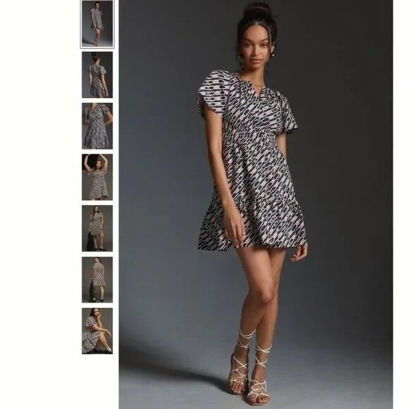 NWT Anthropologie The Somerset Mini Dress - Picture 3 of 9